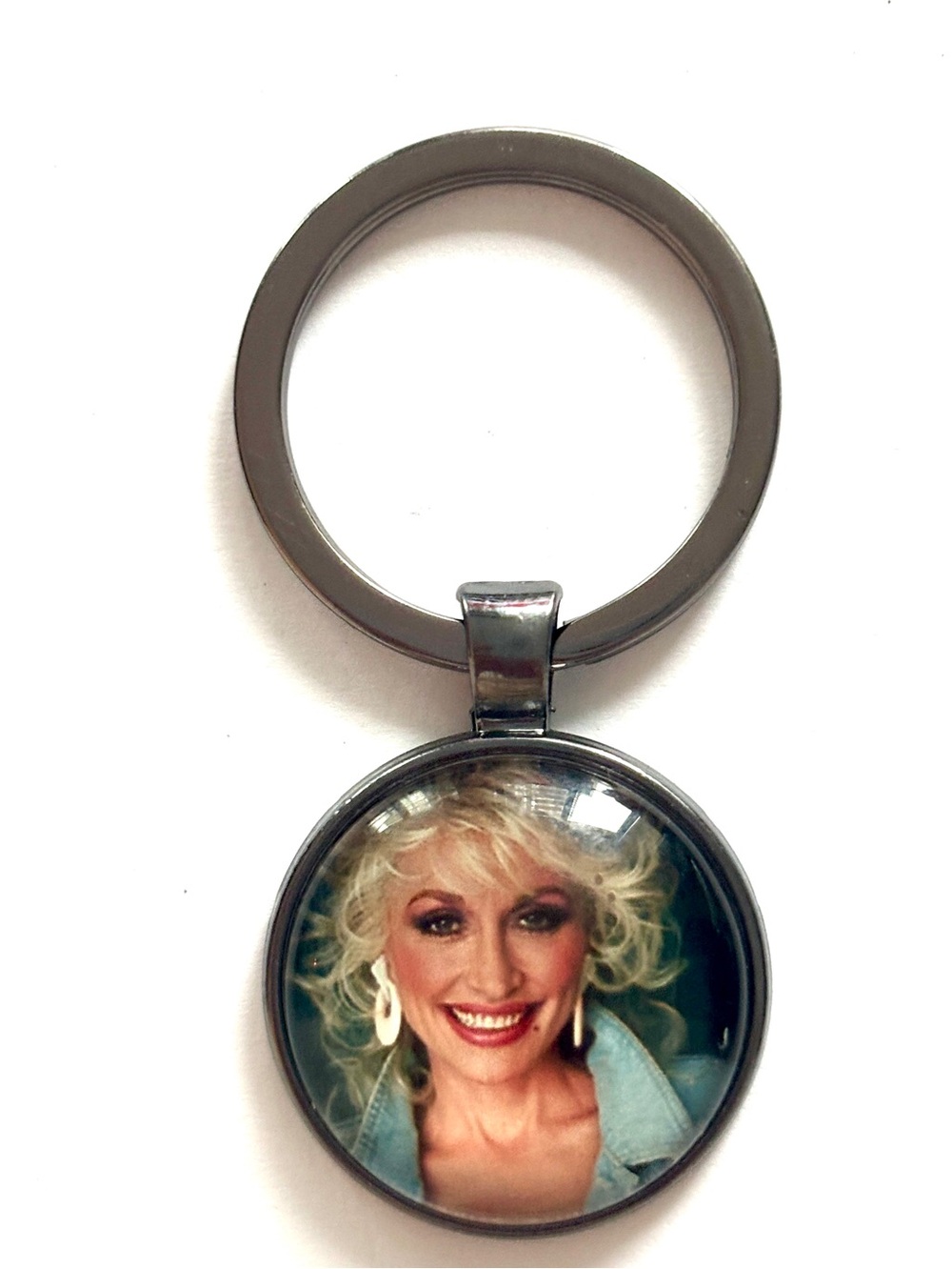 Dolly Parton Retro Style Unisex Keychain, NWT